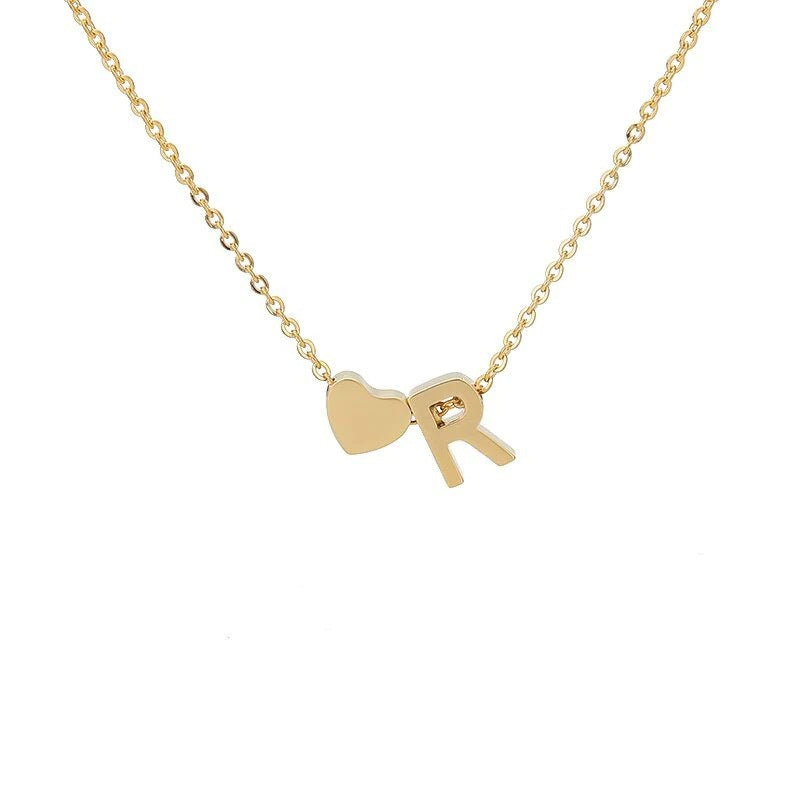 Love Necklace With Letters