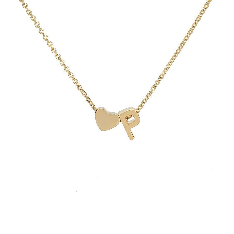 Love Necklace With Letters