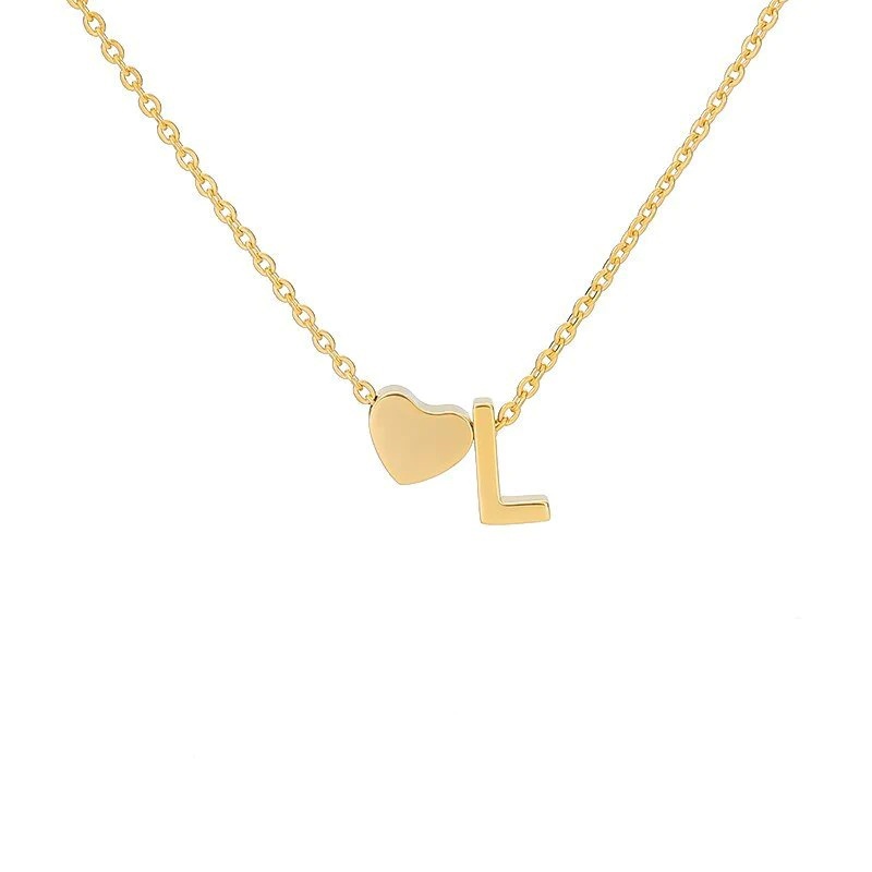 Love Necklace With Letters