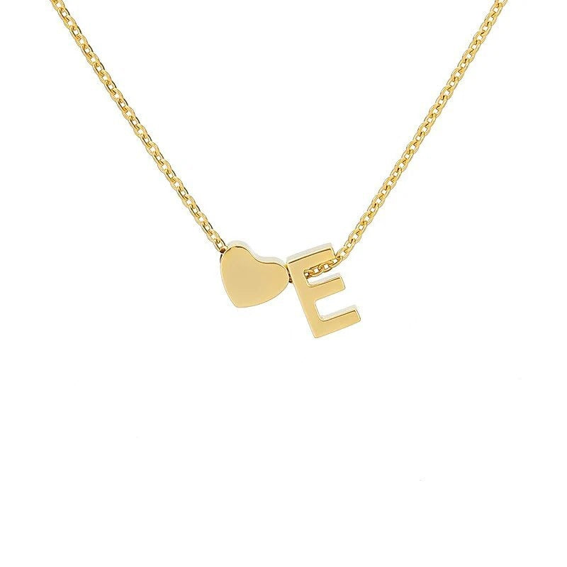 Love Necklace With Letters