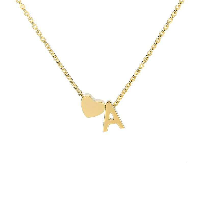 Love Necklace With Letters