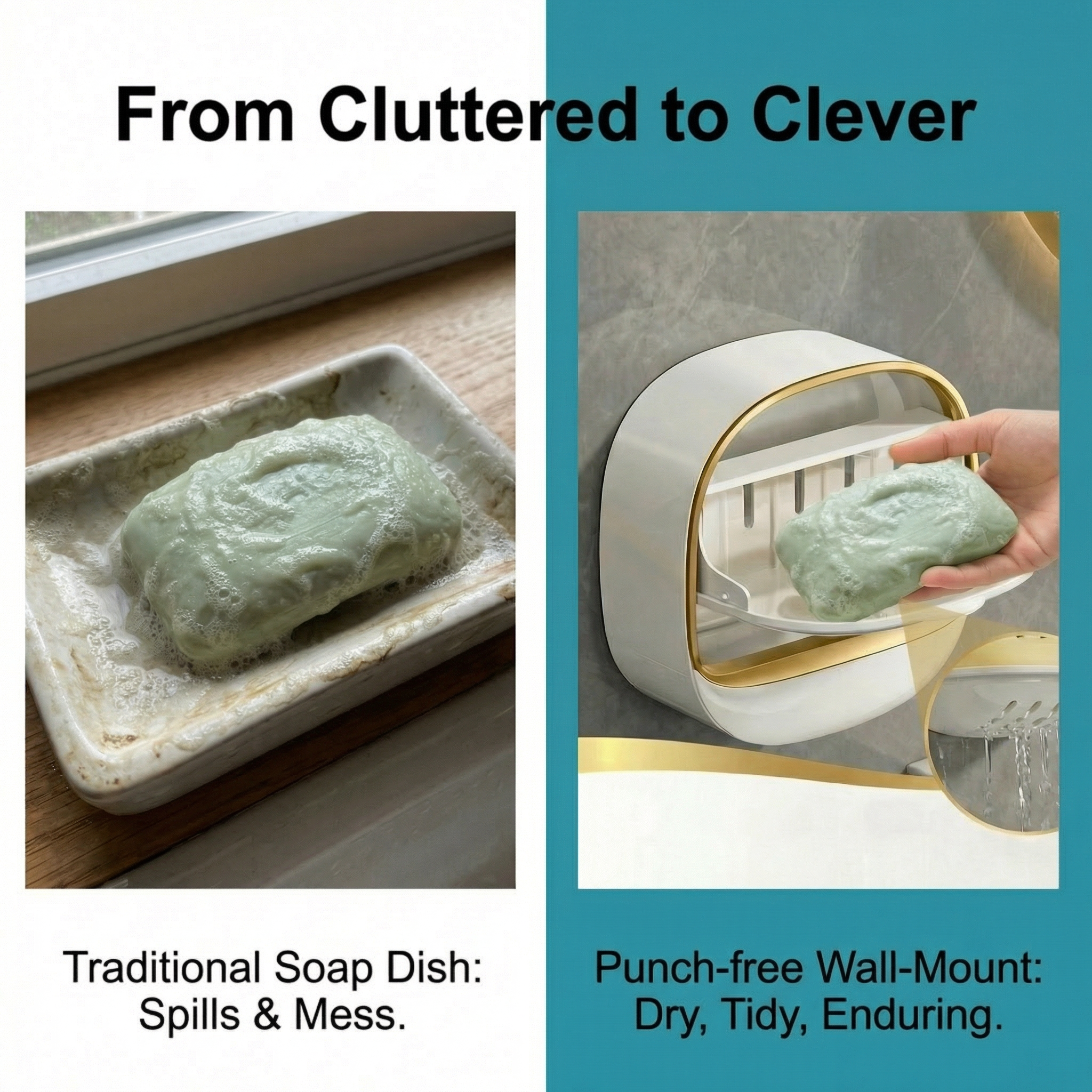 Wall-mounted Soap Box